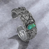 Bracelet rétro en turquoise