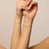 Bracelets Cœur Rayonnant | Or