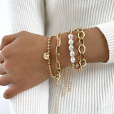 Bracelets en Or avec Marguerites