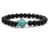Bracelets exclusifs en pierres naturelles en forme de tortue