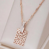 Collier élégant en or avec mandala