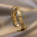 Bracelet classique en or