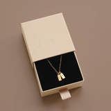 Collier Initiales Personnalisable