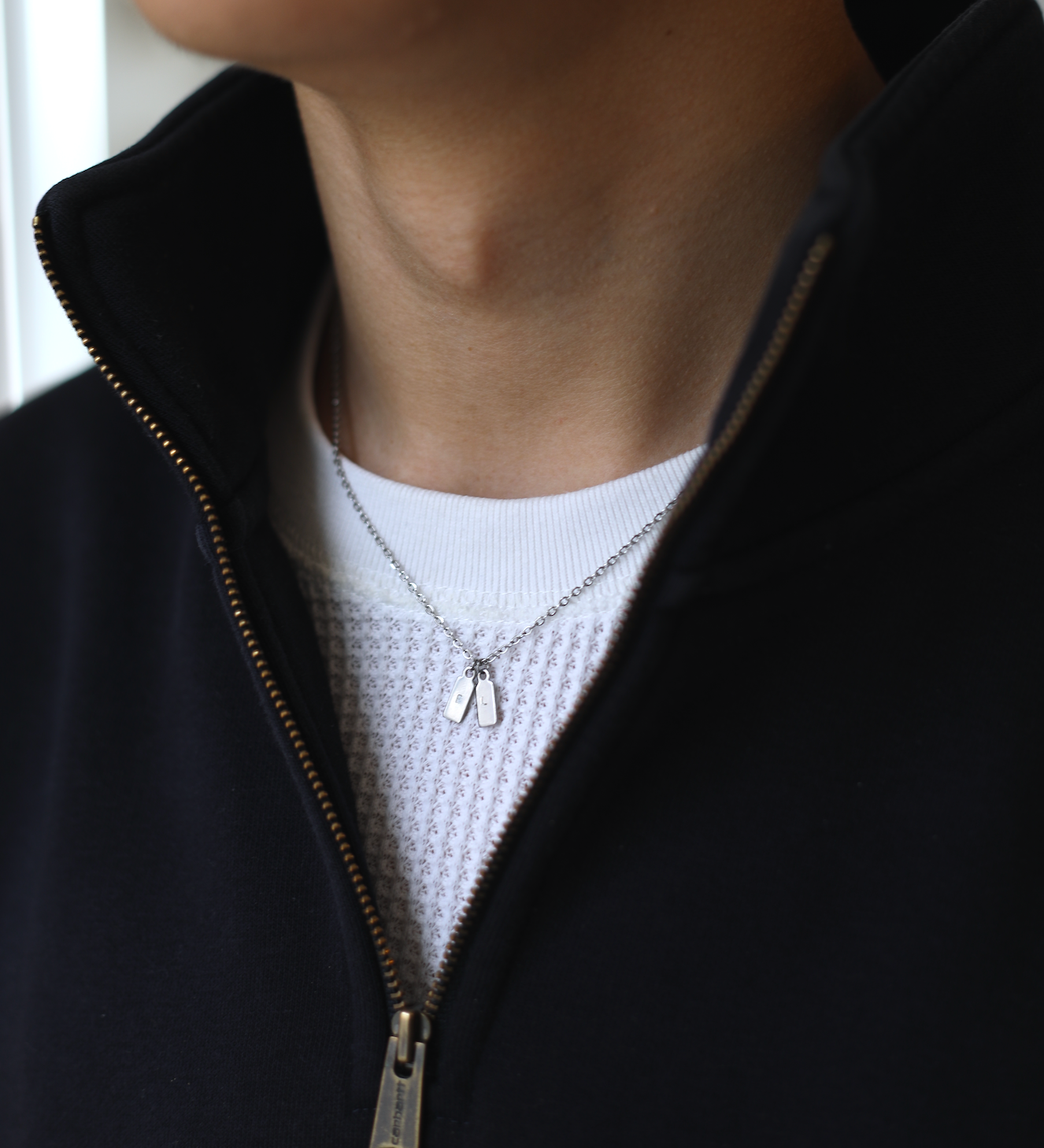 Collier Initiales Personnalisable