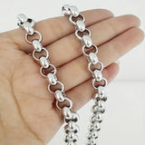 Collier élégant fait main en acier inoxydable | Argent