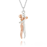 Collier Étreinte Éternelle