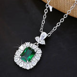 Collier Gisela en Émeraude