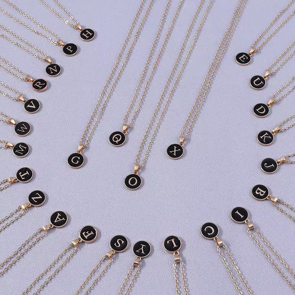 Collier Initial Monette | Or