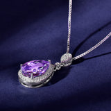 Collier Ivonne améthyste | Or