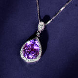 Collier Ivonne améthyste | Or