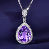 Collier Ivonne améthyste | Or