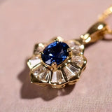 Collier Kavella Nocturne Azuré | Or