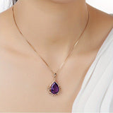 Collier Maria Améthyste