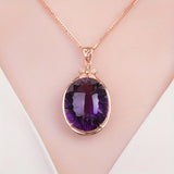 Collier Maria Améthyste