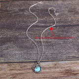 Collier Maria avec pierre de lune | Or