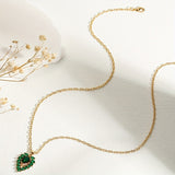 Collier Matilde en Émeraude