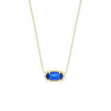 Collier Ovale Classique en Saphir | Or