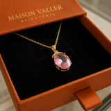 Collier Ovale Rosa Saphir Impériales | Or