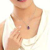 Collier « Verena » avec Améthyste