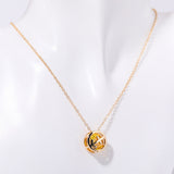 Collier zodiaque à double face | Or