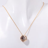 Collier zodiaque à double face | Or