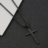 Collier avec croix « Foi Élevée »