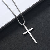Collier avec croix « Foi Élevée »
