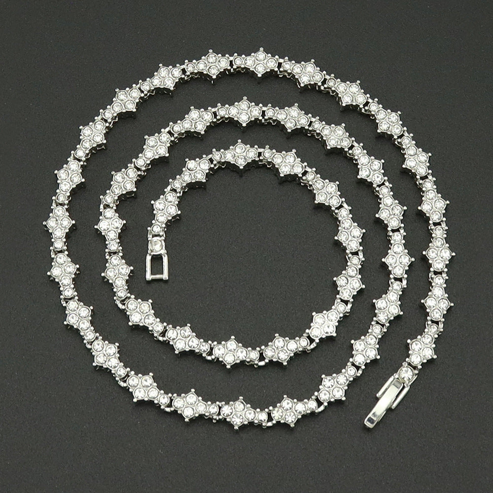 Collier de Tennis Classique en Or