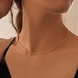 Collier en Rubis Superposé avec Trombone | Or
