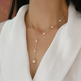Collier avec perles fraîches | Or