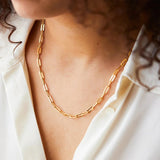 Collier avec chaîne classique | Or