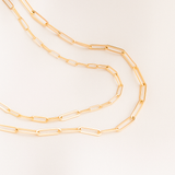Collier avec chaîne classique | Or