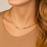 Collier avec chaîne classique | Or