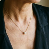 Collier en or avec diamants