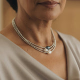 Collier en perles naturelles