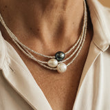 Collier en perles naturelles