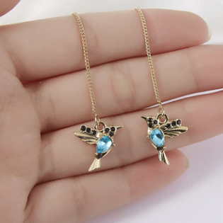 Collier et boucles d'oreilles Caméléon | Or