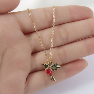 Collier et boucles d'oreilles Caméléon | Or