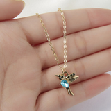 Collier et boucles d'oreilles Caméléon | Or