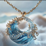 Collier exotique « Nid de l'Océan »