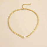 Collier grec avec perle en or