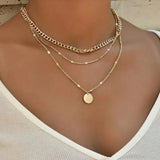 Collier plaqué or