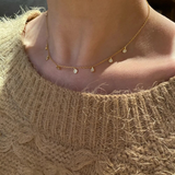 Collier rétro intemporel | Or