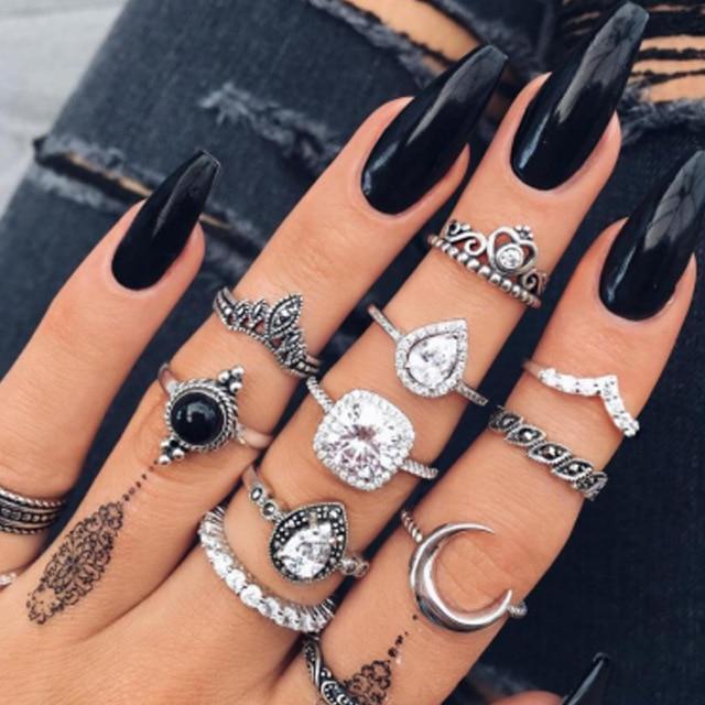 Ensemble Premium exclusif avec 8 à 12 bagues