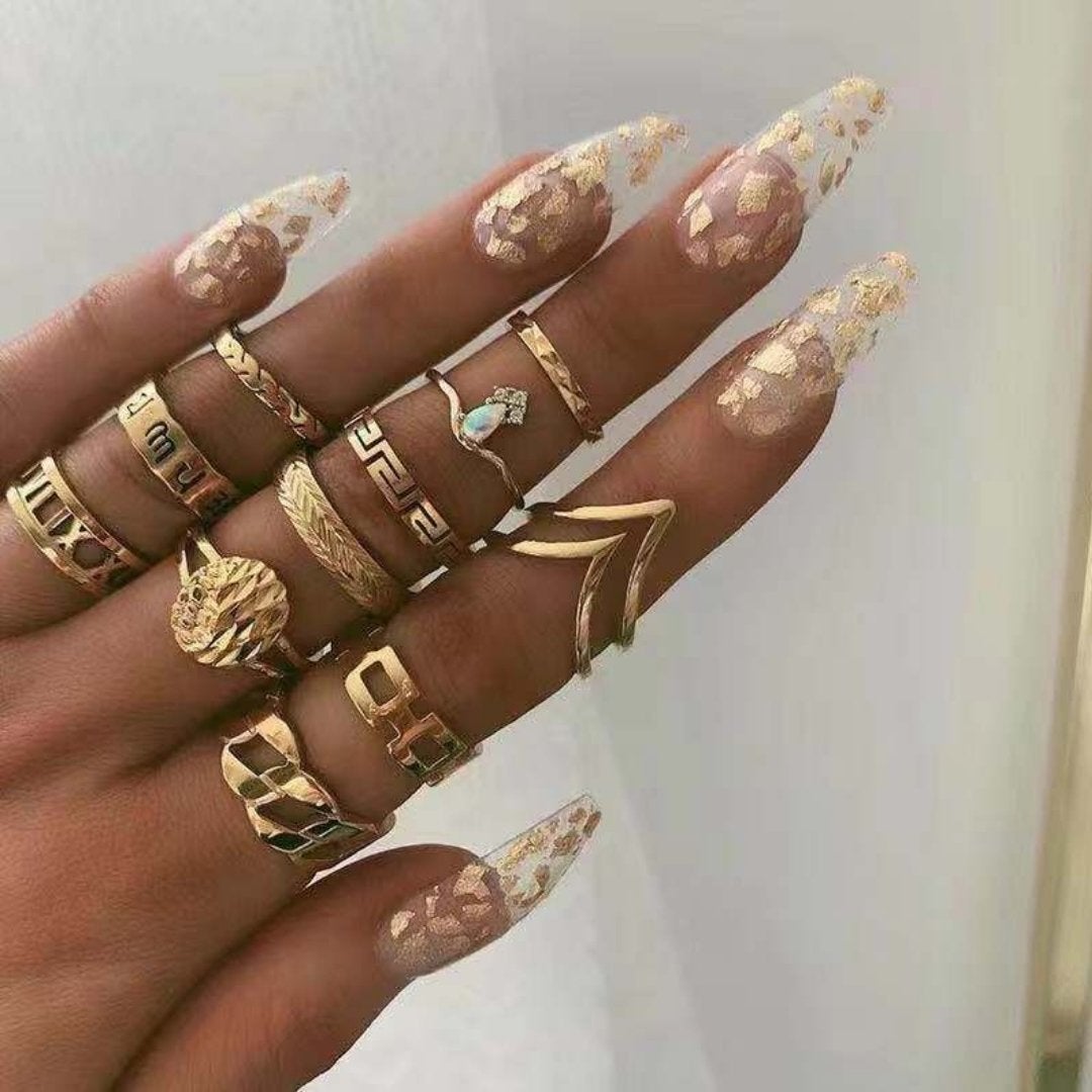 Ensemble Premium exclusif avec 8 à 12 bagues