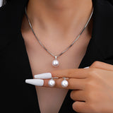 Ensemble de Bijoux en Perles Dorées | Or