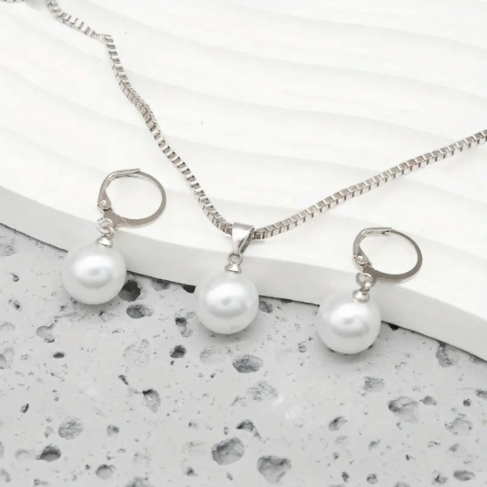 Ensemble de Bijoux en Perles Dorées | Or