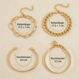 Ensemble de Bracelets Harmonie Dorée