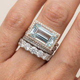 Ensemble de bagues rétro en argent avec pierre en turquoise