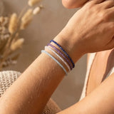 Bracelet Fin en Perles de Pierre de 4mm